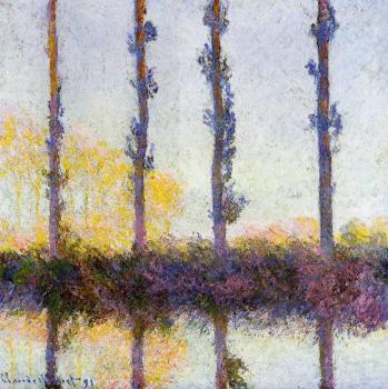 Claude Oscar Monet : Four Trees
